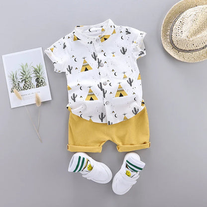 Baby Boy Cool Summer Shirt Set