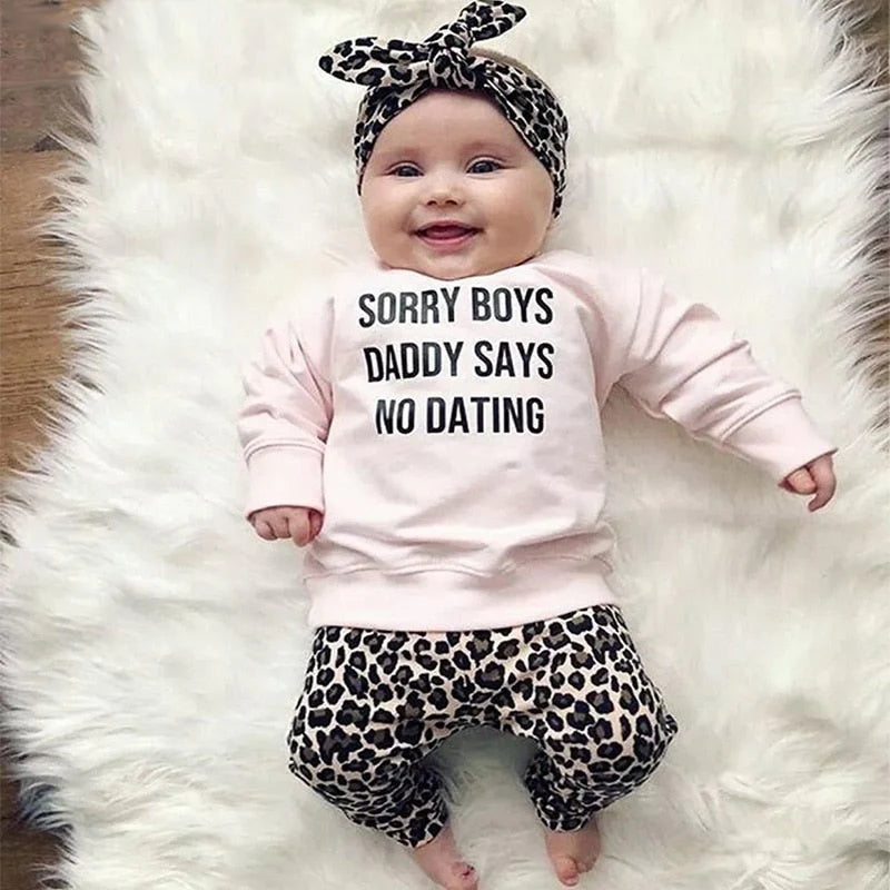Daddy's Girl Clothing Set 0-24M