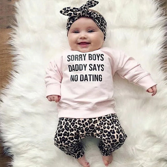 Daddy's Girl Clothing Set 0-24M