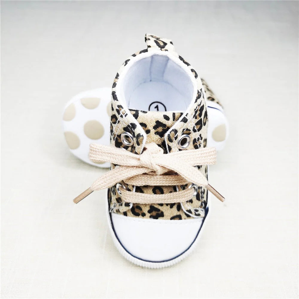 Baby Canvas Sneakers Anti-Slip Newborn Shoes
