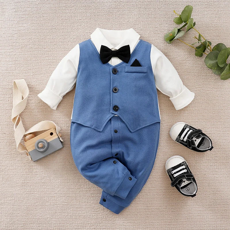 Newborn Baby Boys Comfortable Bodysuits