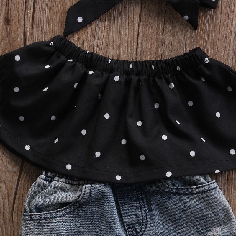 3pcs Fashion Baby Girl Clothes Set