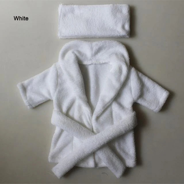 Newborn Photography Props Scarf + Bathrobes