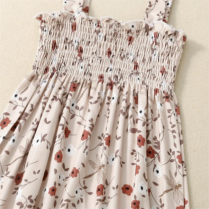 Baby Girls Floral Jumpsuits