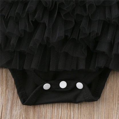 Baby Girls Romper Tutu + Headband