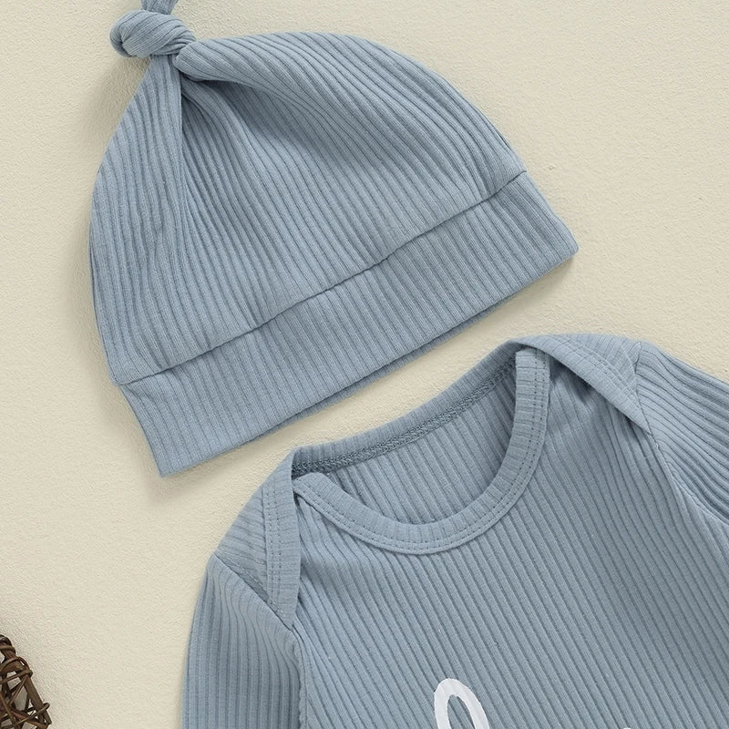 Newborn Baby Boys New Here Clothes Set