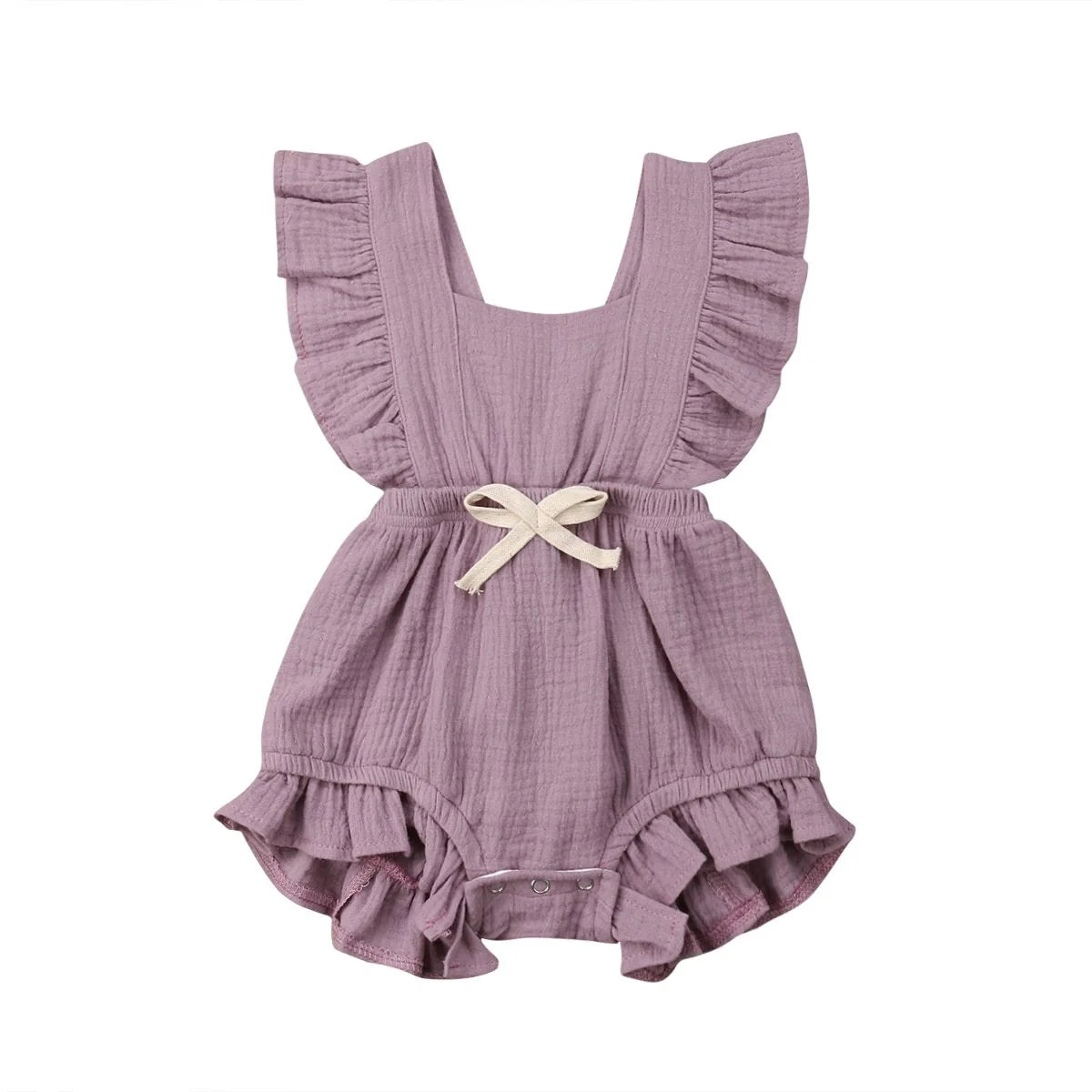 Cute Baby Girl Ruffle Romper 0-18M