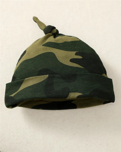 Newborn Baby Boy Camo Outfits