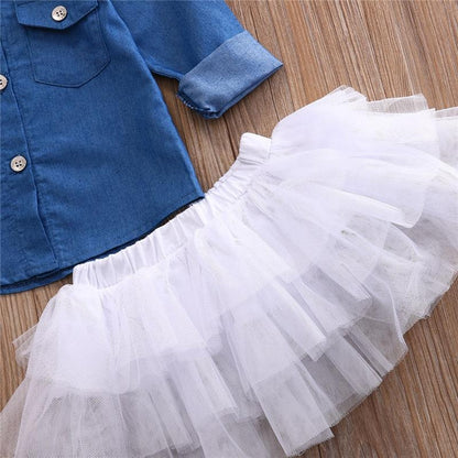 Adorable Summer Baby Girls Clothes Set 0-5T