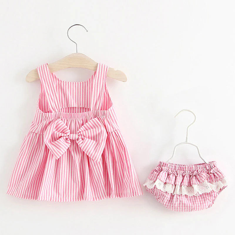 Baby Girls Dress & Briefs