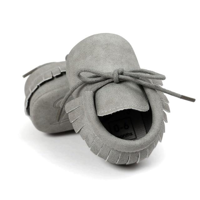 PU Leather Moccasins 0-18M