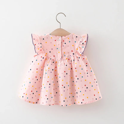 Baby Flower Embroidery Dress