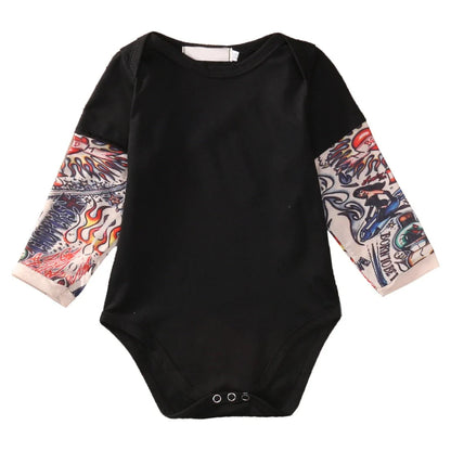 Baby Tattoo Printed Bodysuits