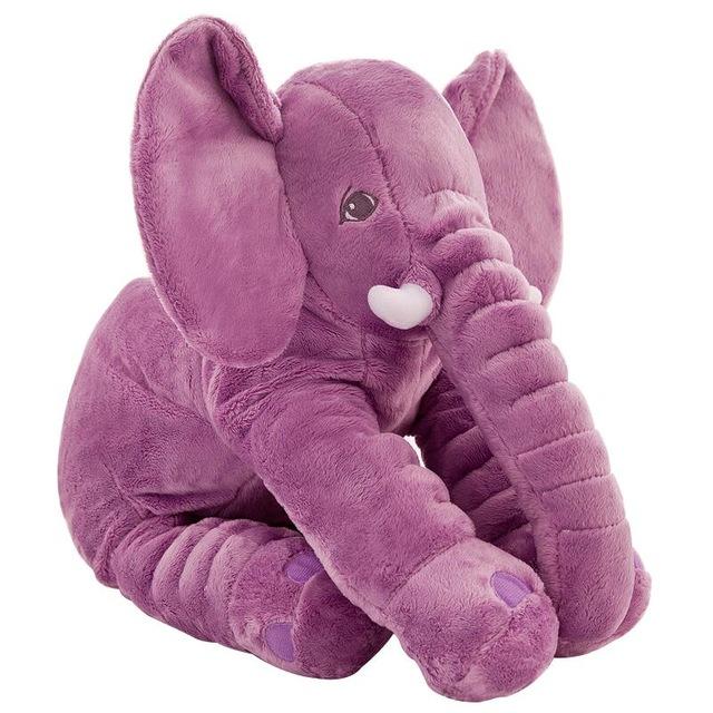 Large Plush Elephant Doll Cushion