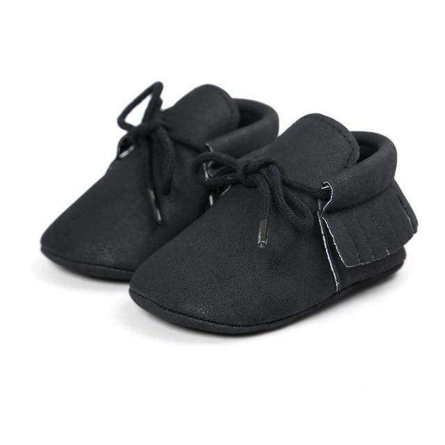 PU Leather Moccasins 0-18M