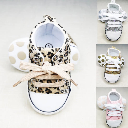 Baby Canvas Sneakers Anti-Slip Newborn Shoes