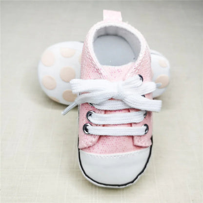Baby Canvas Sneakers Anti-Slip Newborn Shoes