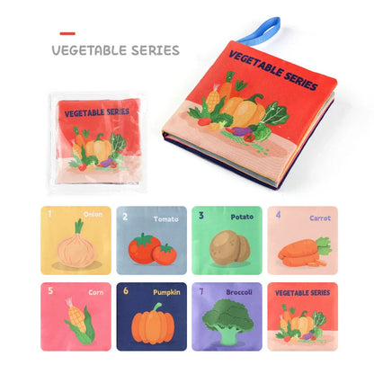 5 Style Baby Toys Soft Cloth Books