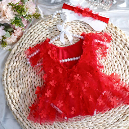 Newborn Baby Girl Flower Photography Outfits