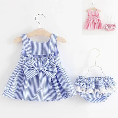 Baby Girls Dress & Briefs
