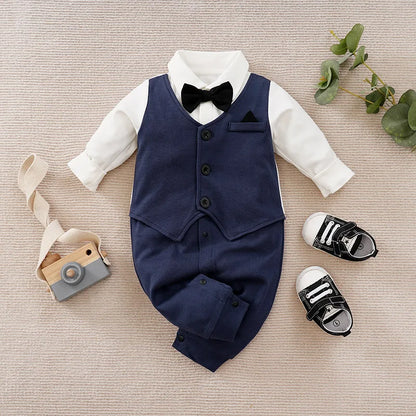 Newborn Baby Boys Comfortable Bodysuits