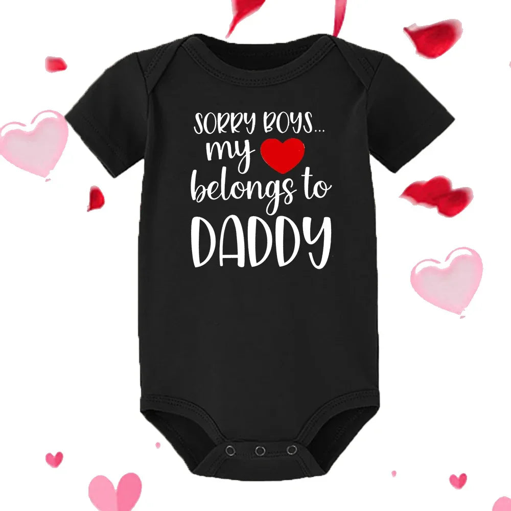 Newborn Baby Girl Bodysuit Daddy's Girl