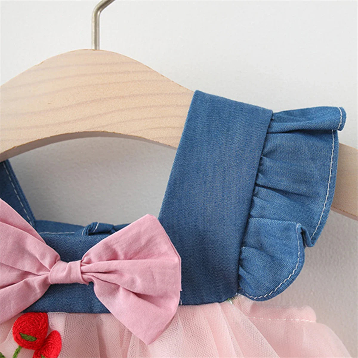 Baby Princess Cherry Dress 0-3 Years