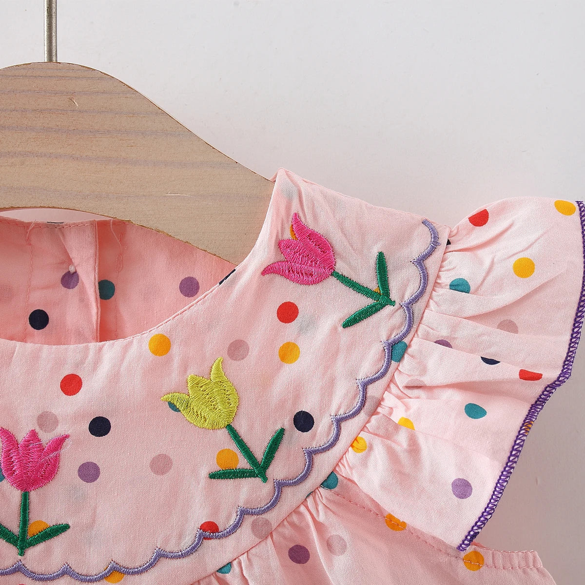 Baby Flower Embroidery Dress