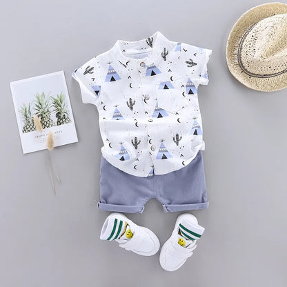 Baby Boy Cool Summer Shirt Set