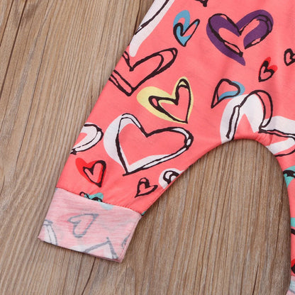 Newborn Infant Baby Girl Jumpsuits 0-24M