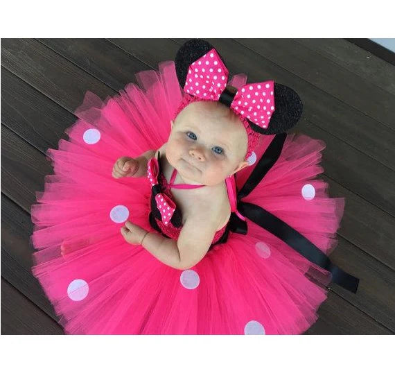 Adorable Tutu Dress & Headband