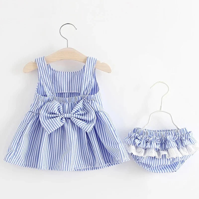 Baby Girls Dress & Briefs