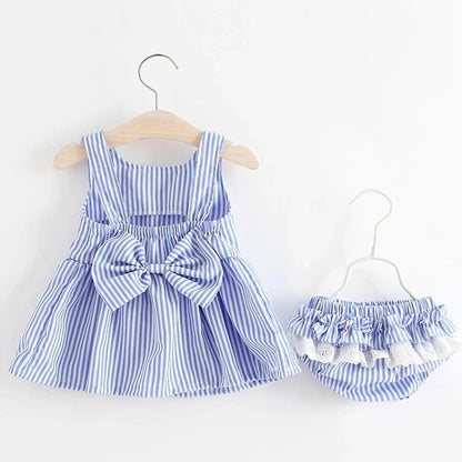 Baby Girls Dress & Briefs